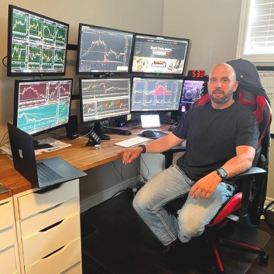 Brandon Zincone at his paid search command center